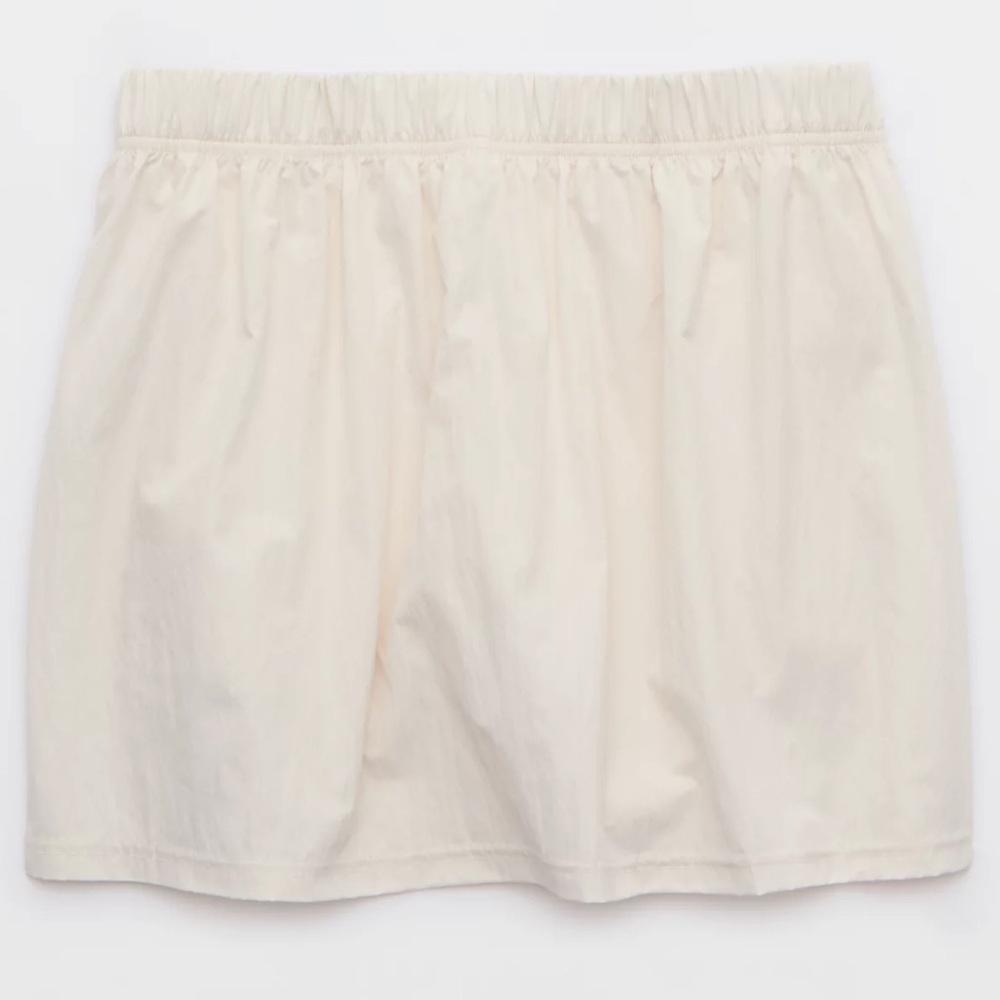 NWT OFFLINE By Aerie Nylon Mini Skirt with built in shorts with pocket - Picture 3 of 6